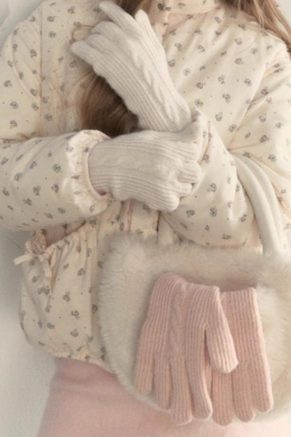 Arctic Fleece Girls Gloves