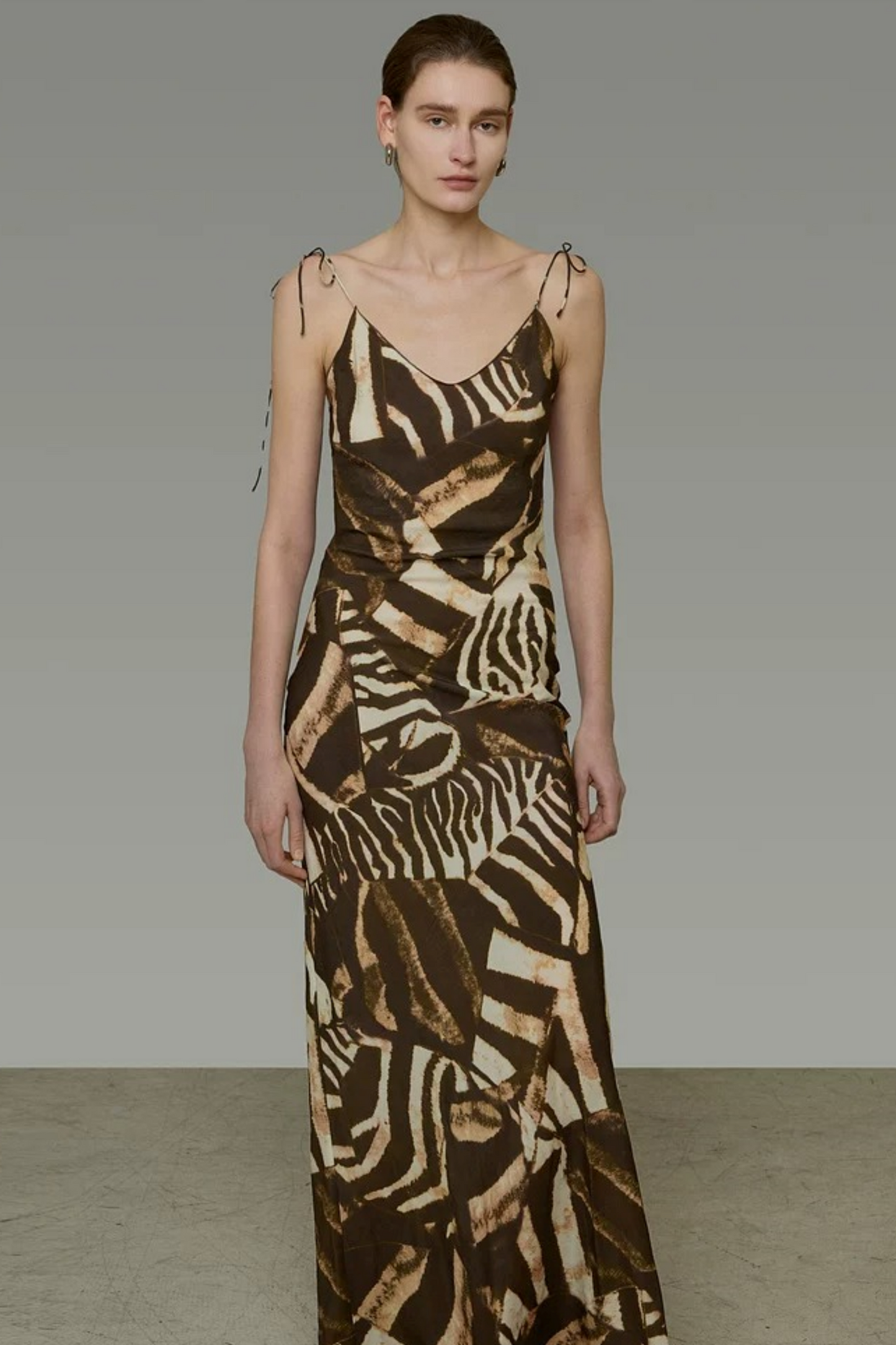 French Spaghetti Strap Dress