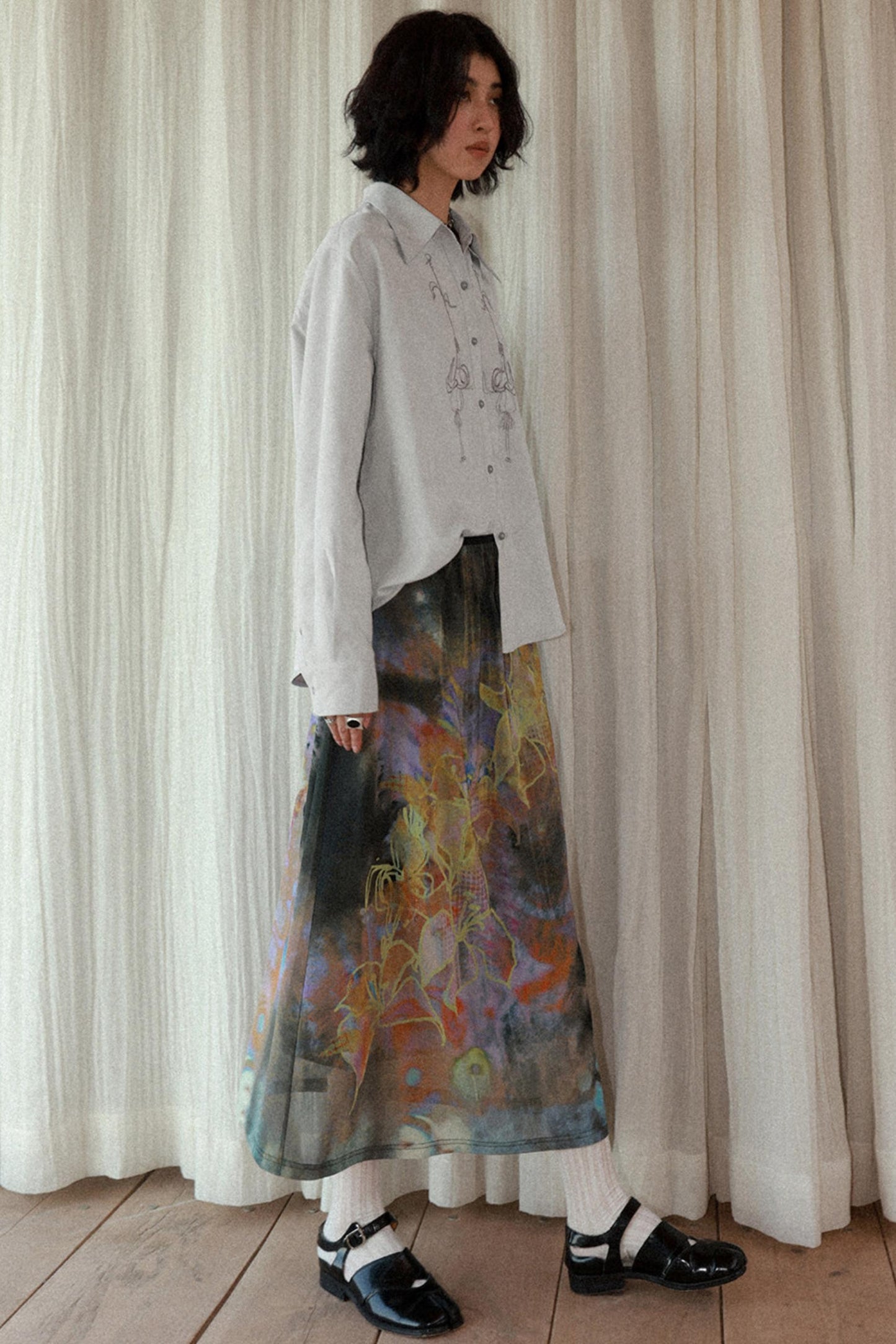 Dawn Dance Mesh Skirt