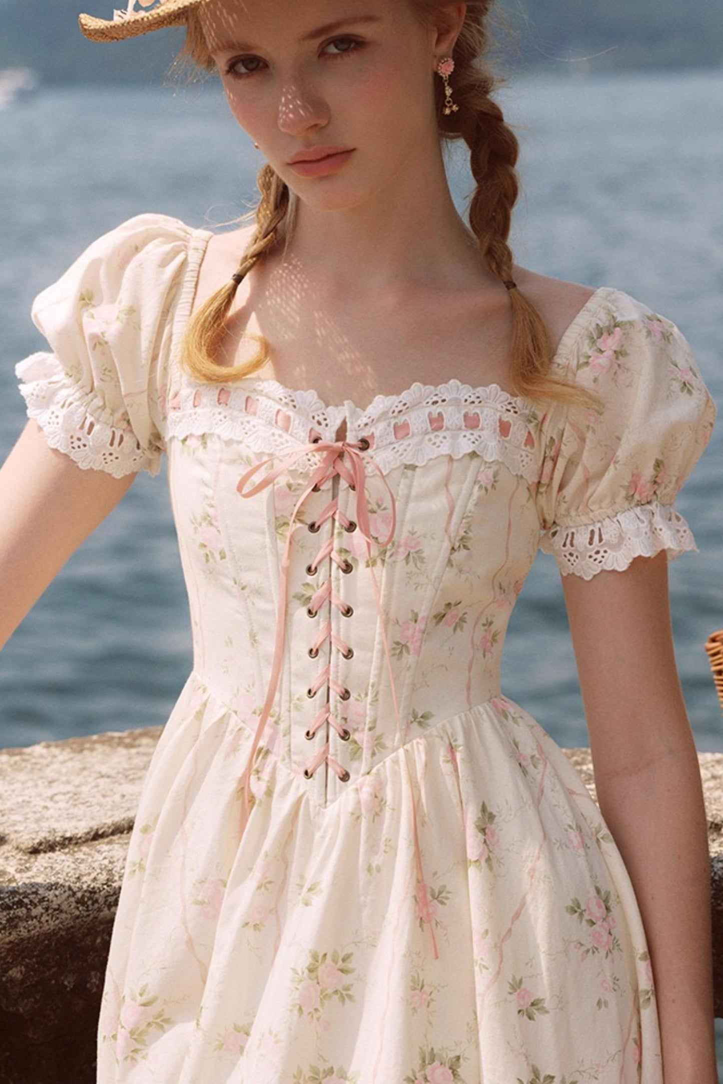 Herringbone Corset Dress