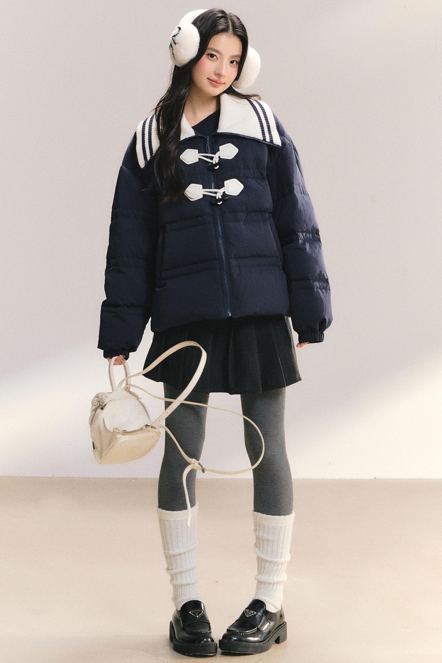 Sailor Collar Duffle Coat