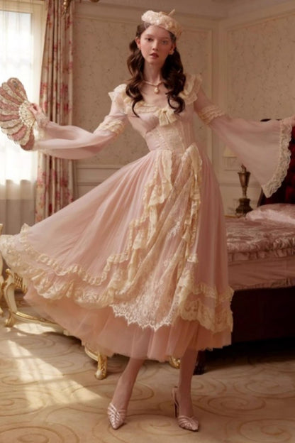 Fairy Dream Lace Dress Set-Up