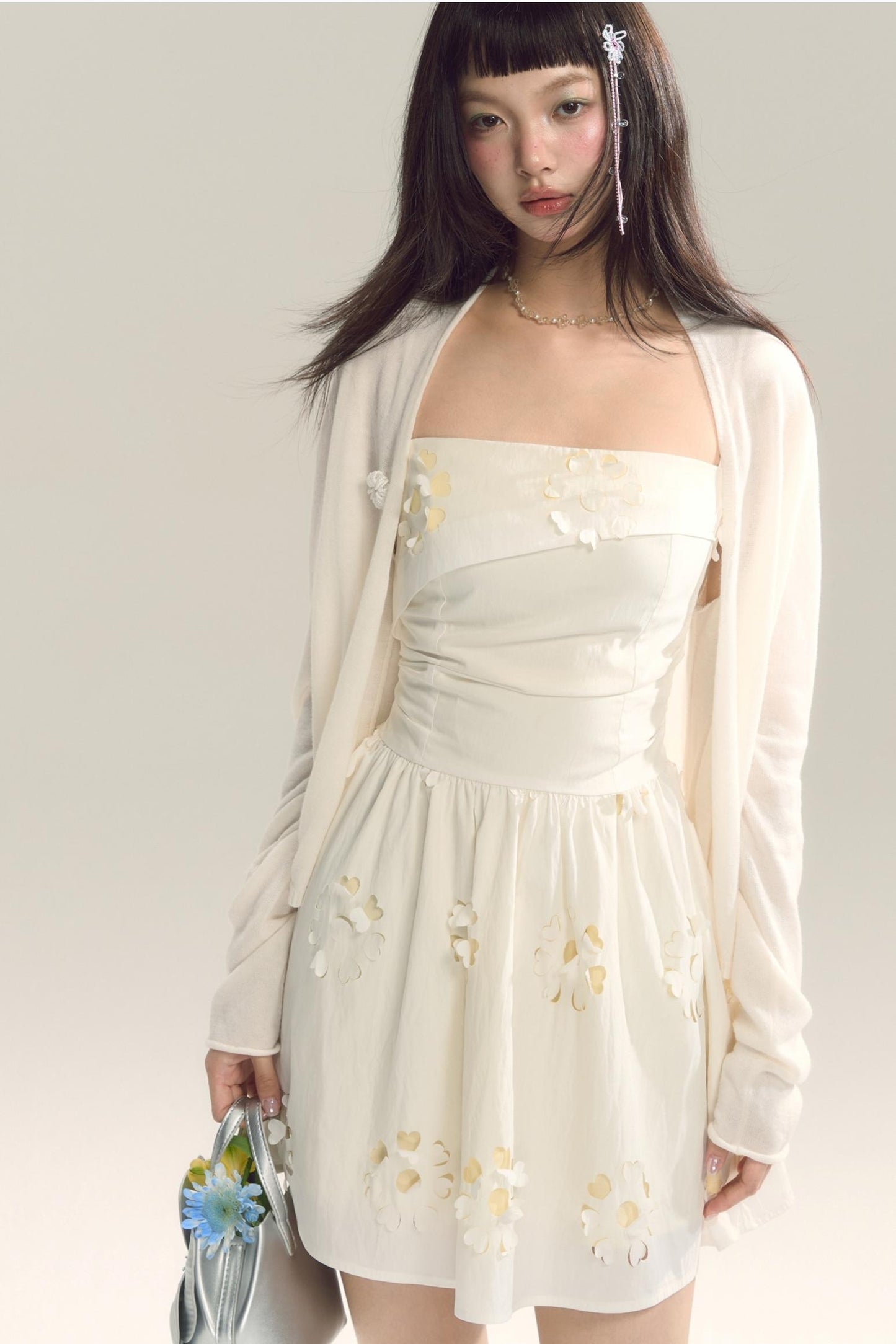 Sassy Daisy Wool Cardigan