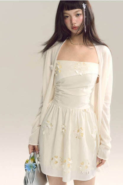 Sassy Daisy Wool Cardigan