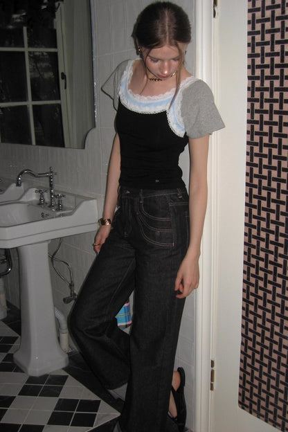 Summer Trail Curved Jeans