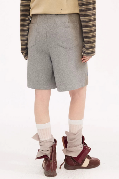 Cartoon Animal Distressed Pants