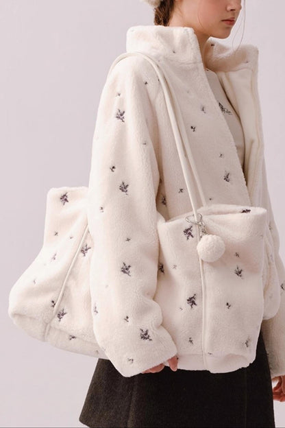 Endless Thoughts Floral Tote Bag