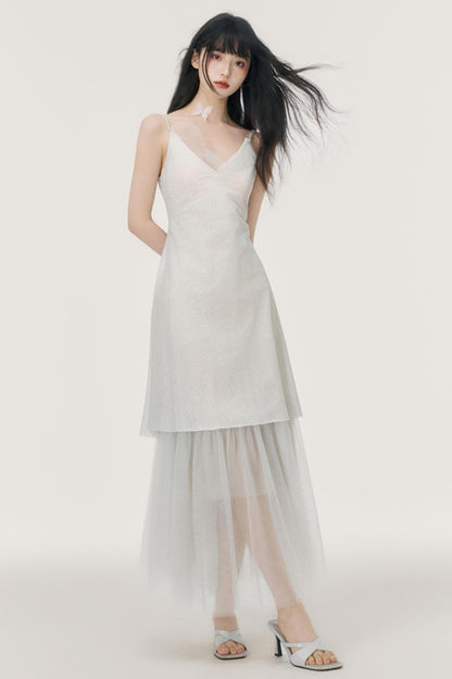 Summer Sleek Halter Dress