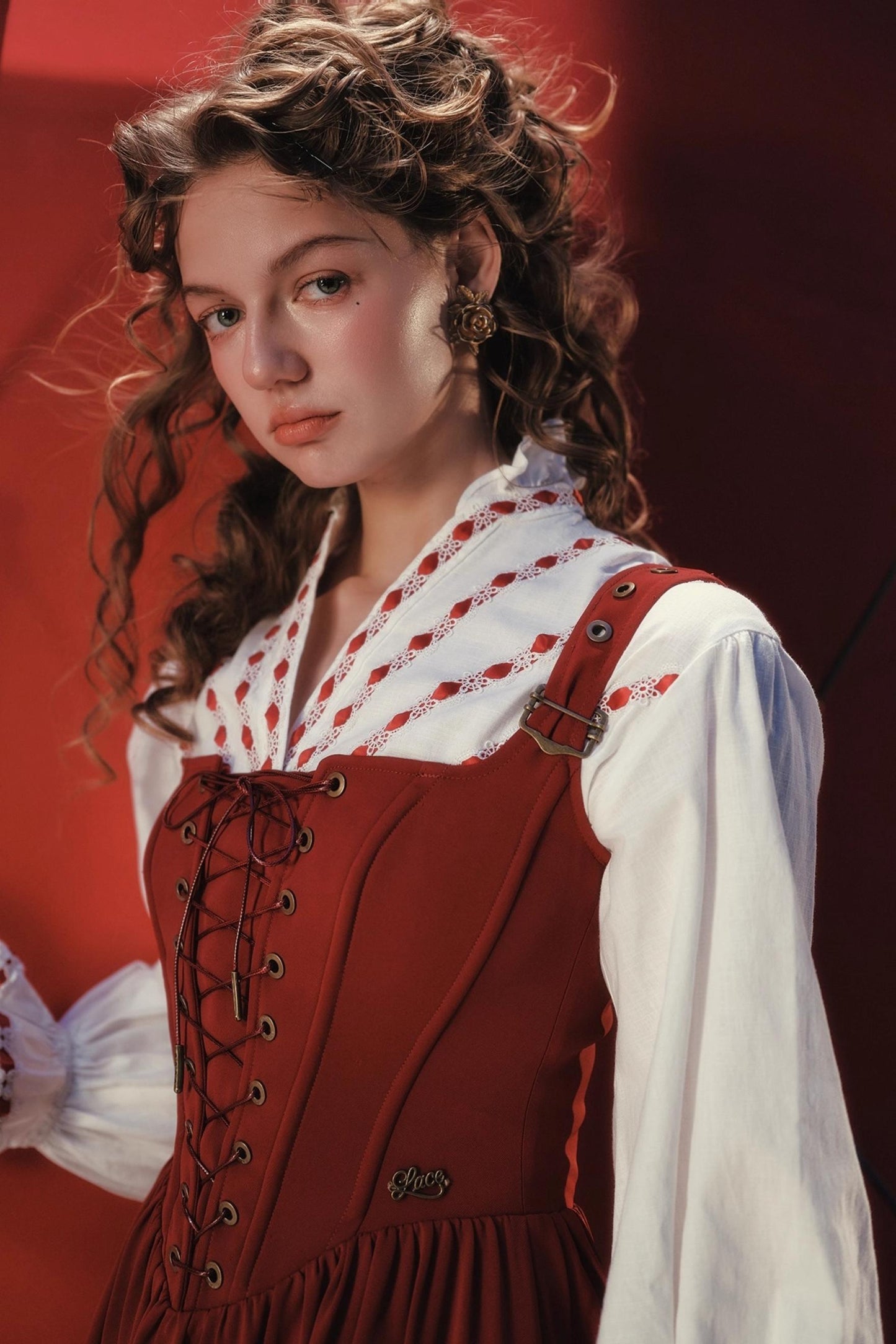 Retro Suspender Dress Set-Up