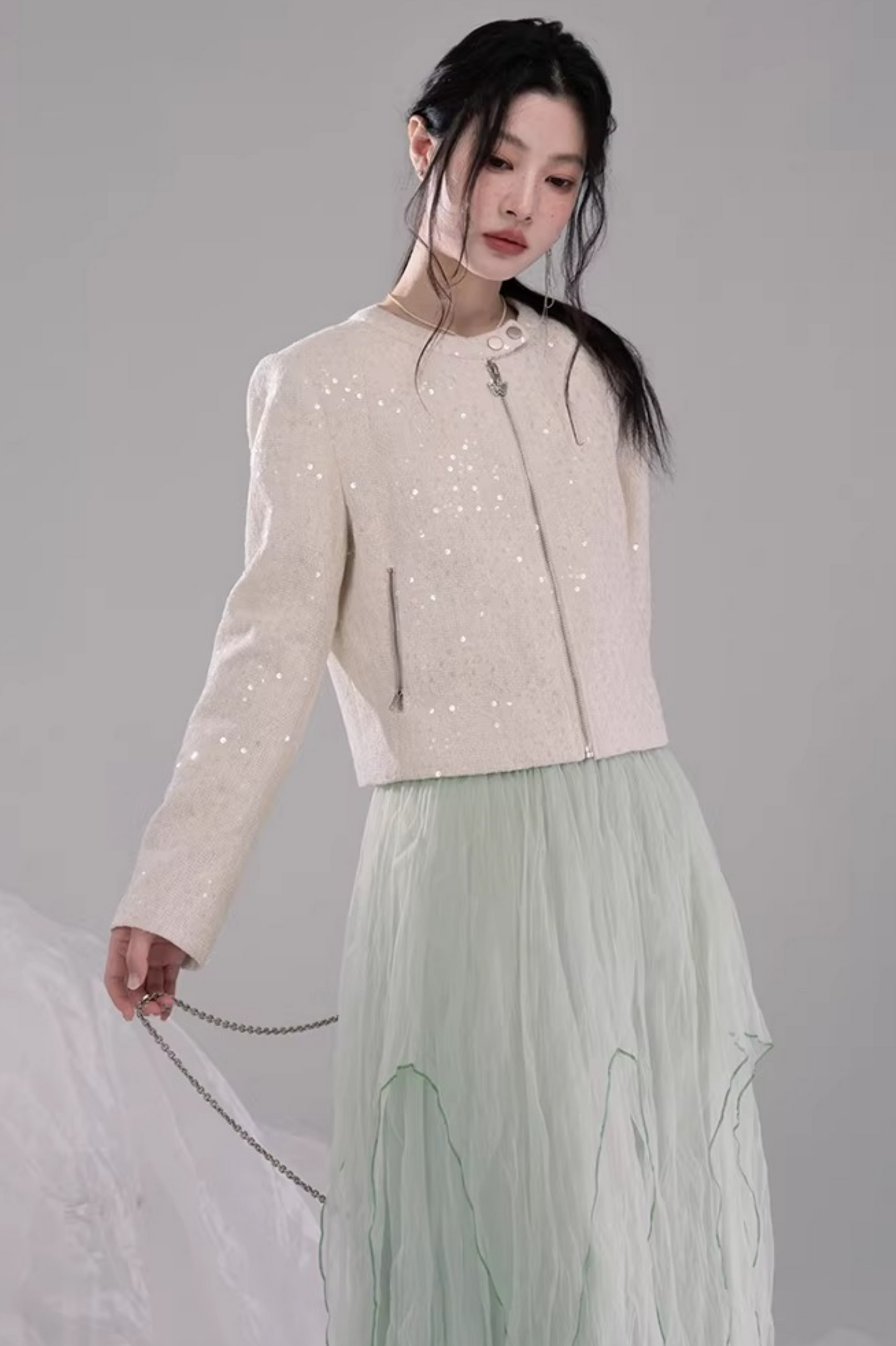 Shining Lady Spitzenjacke