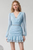 파란색