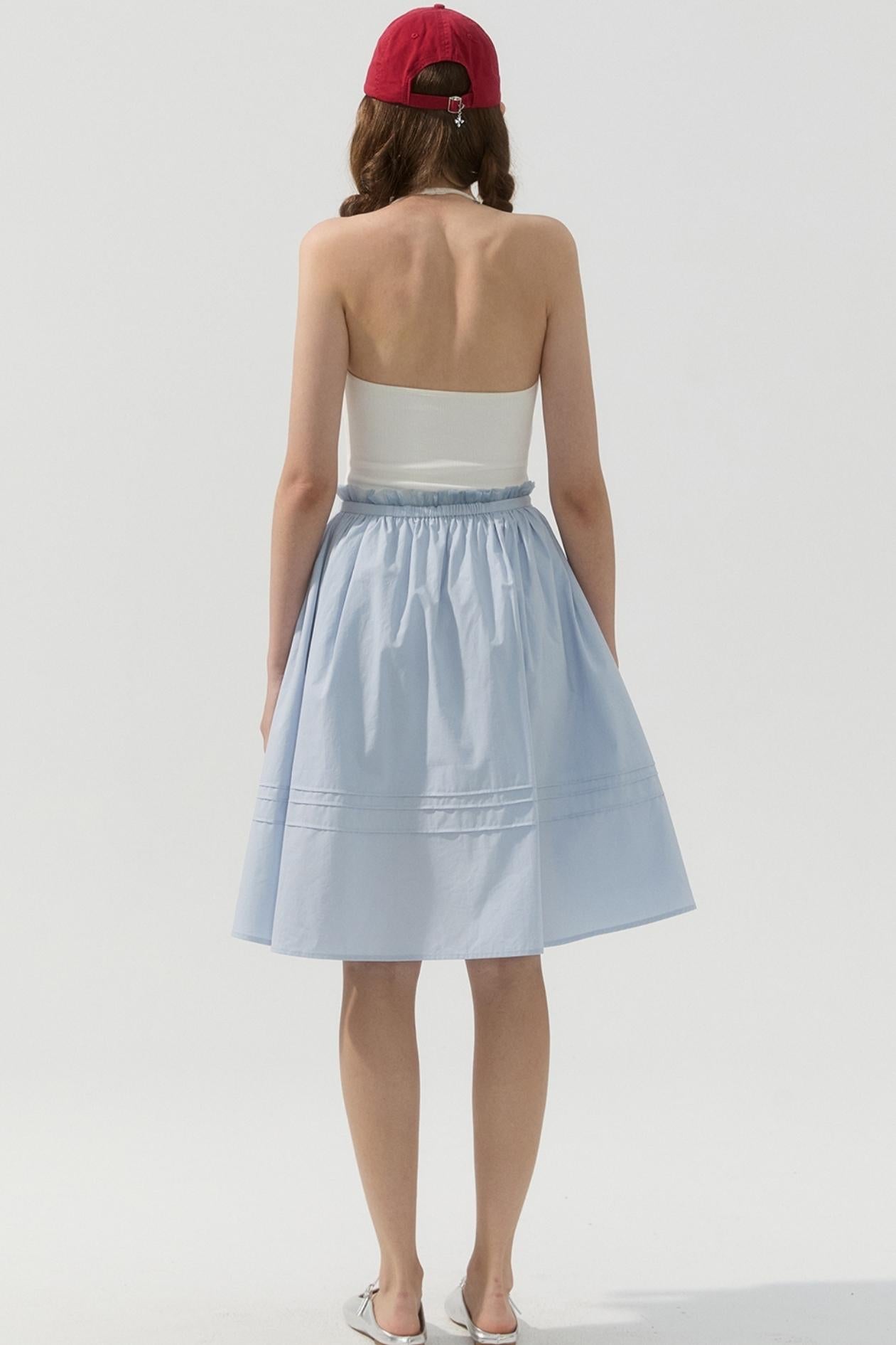 Peninsula Airy Midi Skirt