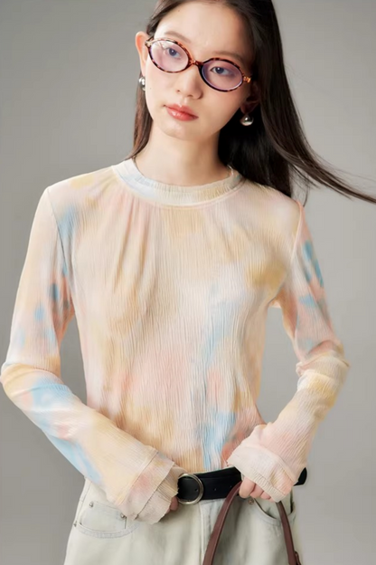 Gradient Mesh Blouse