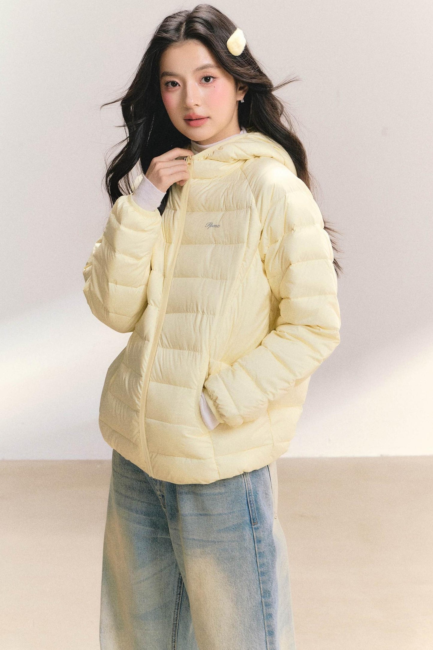 Water Moon Sand Hooded Jacket