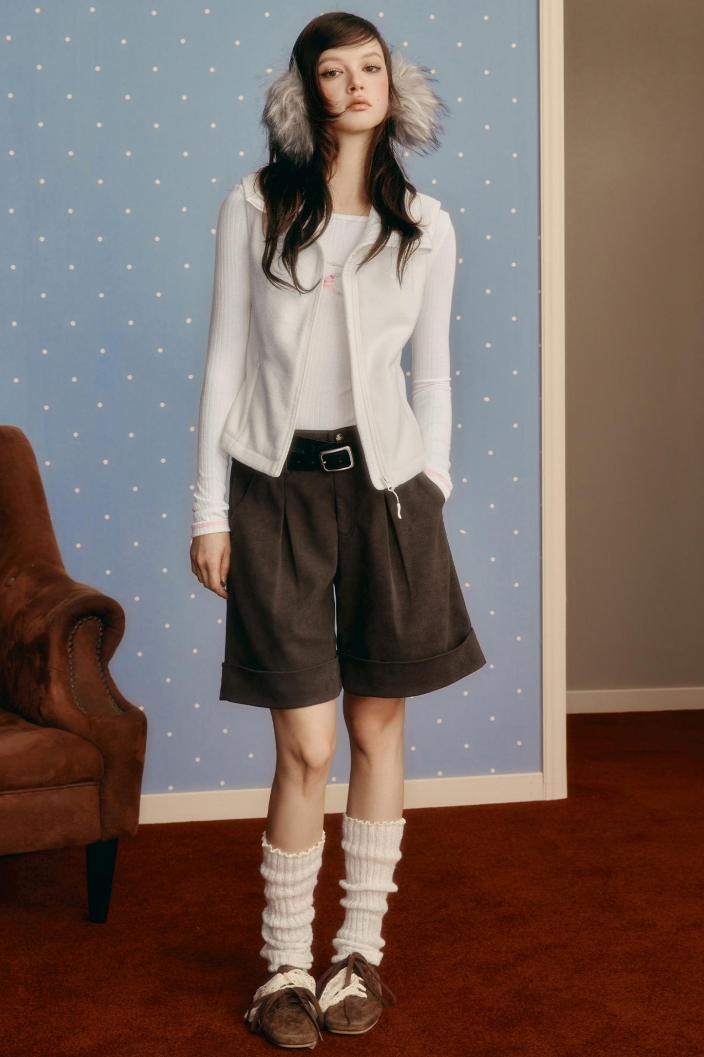 Winter Wide Leg Shorts