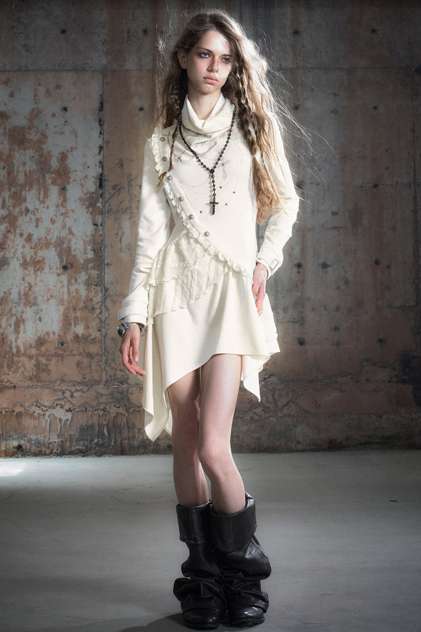 Wandering Wind Texture Dress