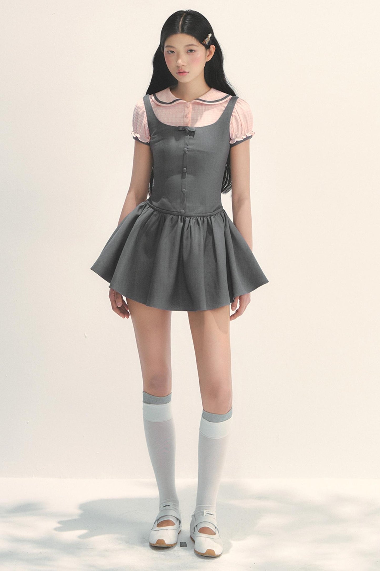 College Patchwork Dress