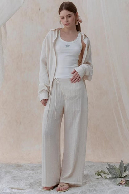 Evening Linen Blend Shirt