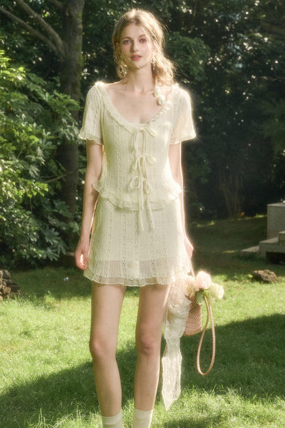 Vanilla Citrus Knit Trio Set-Up