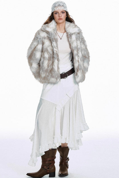 Versatile Solid Color Long Skirt