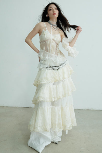 Vintage Lace Fairy Dress