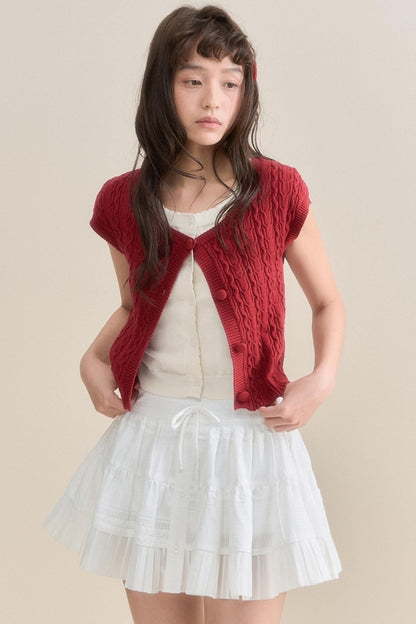 Summer Relax Knit Girly Jacket