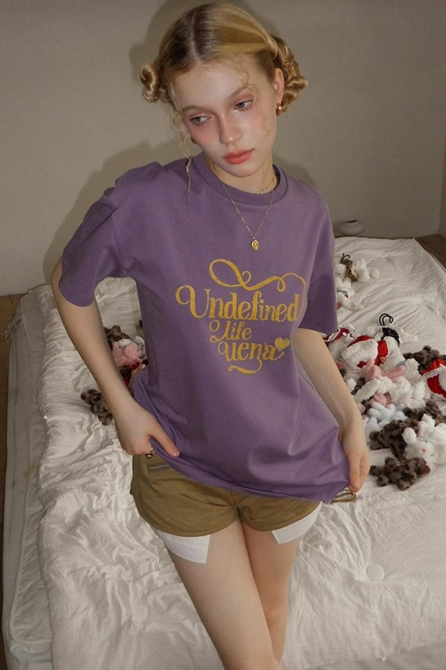 Off-Shoulder Sea Salt Tee