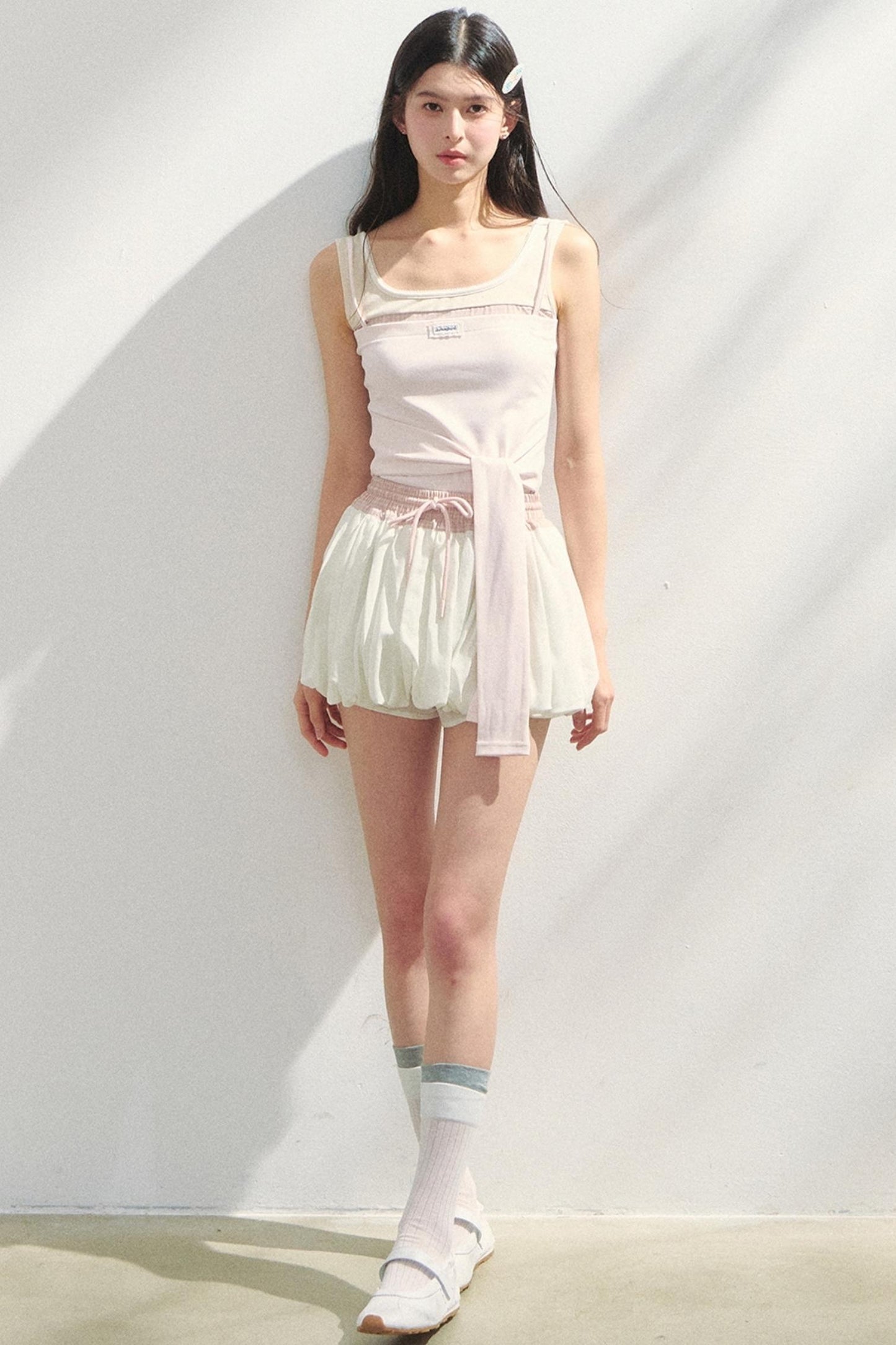 Retro Multicolor Layered Vest