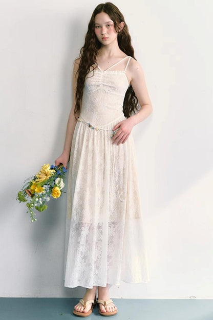 Lace Jacquard Dress Set-Up