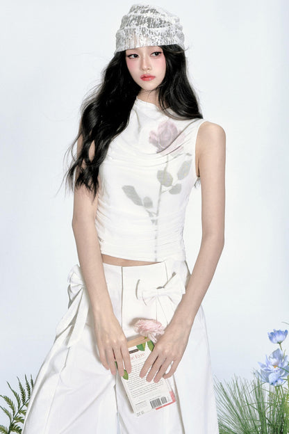 Summer Rose Mesh Vest