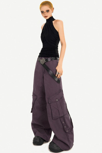 American Retro Multi-Pocket Cargo Pants