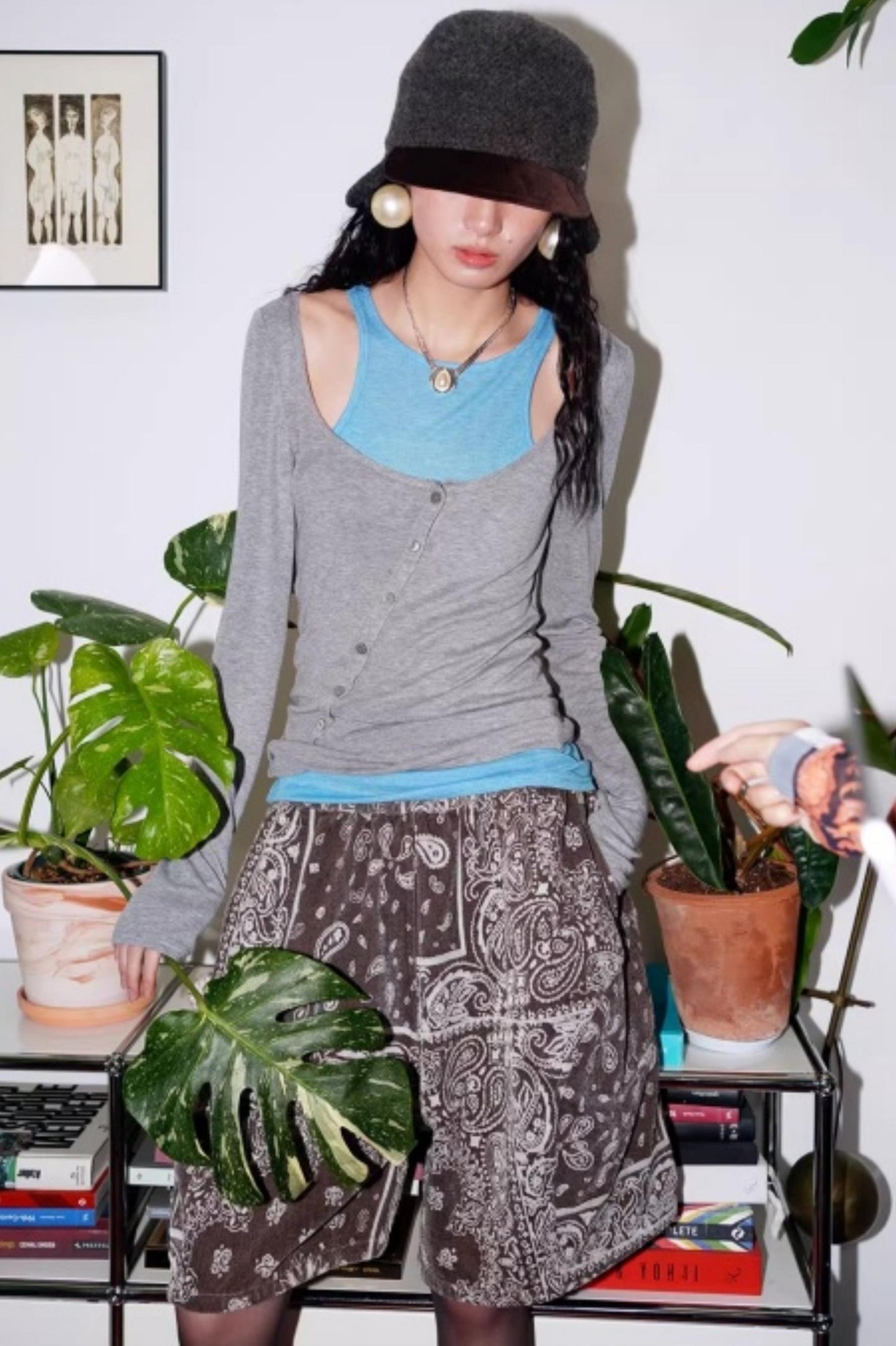 Slim Silk Wool Base Layer Top