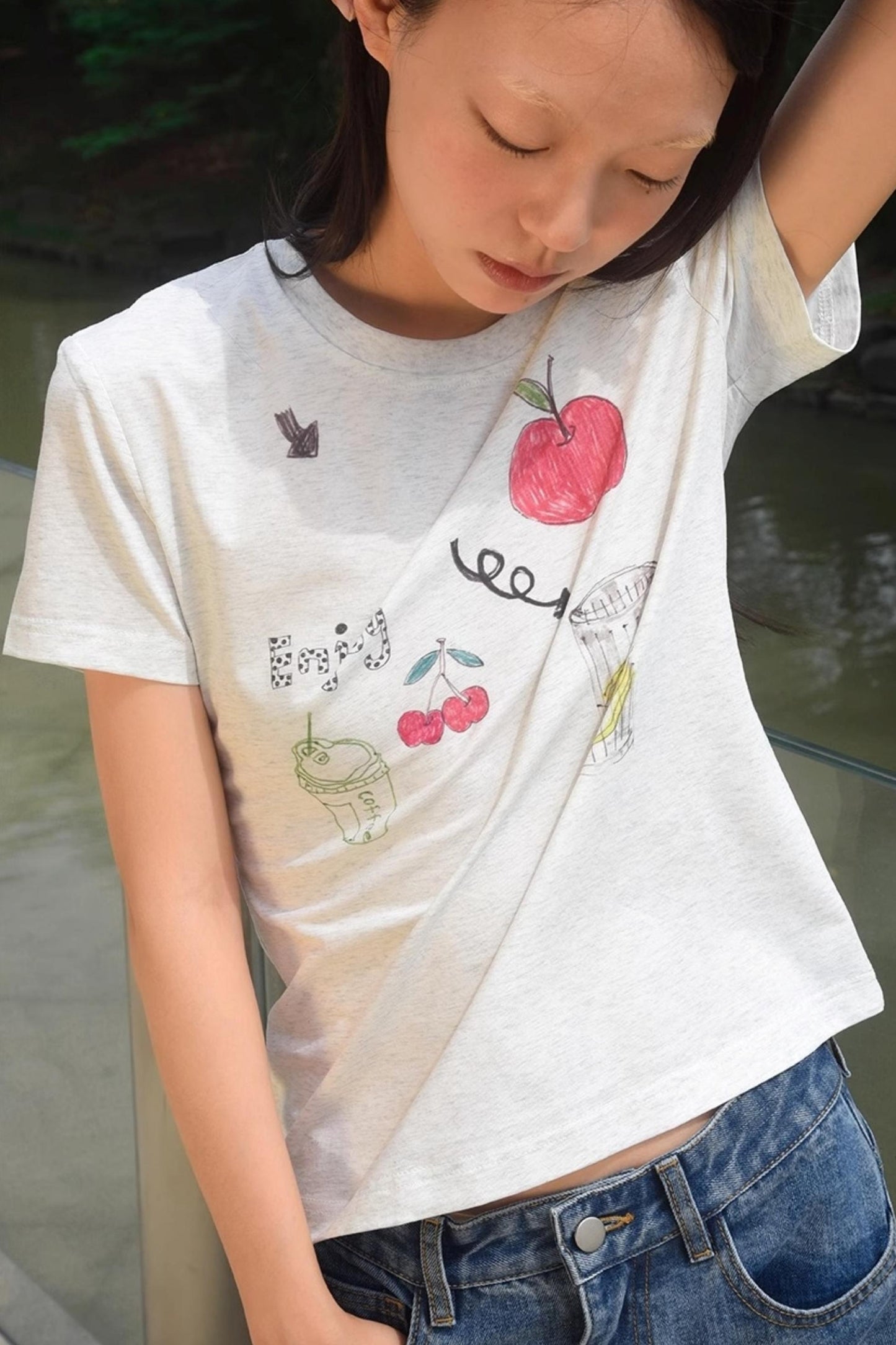 Blossom Gray T-shirt