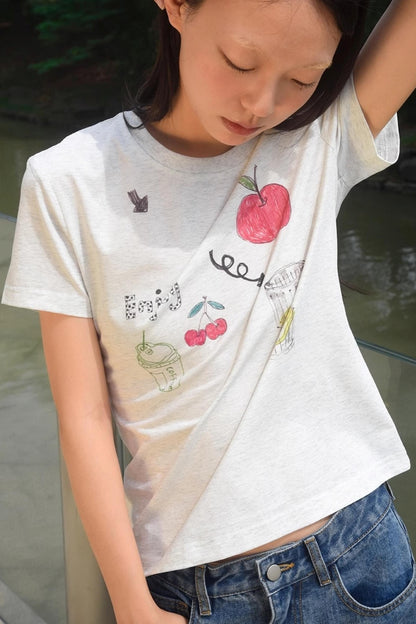 Blossom Gray T-shirt