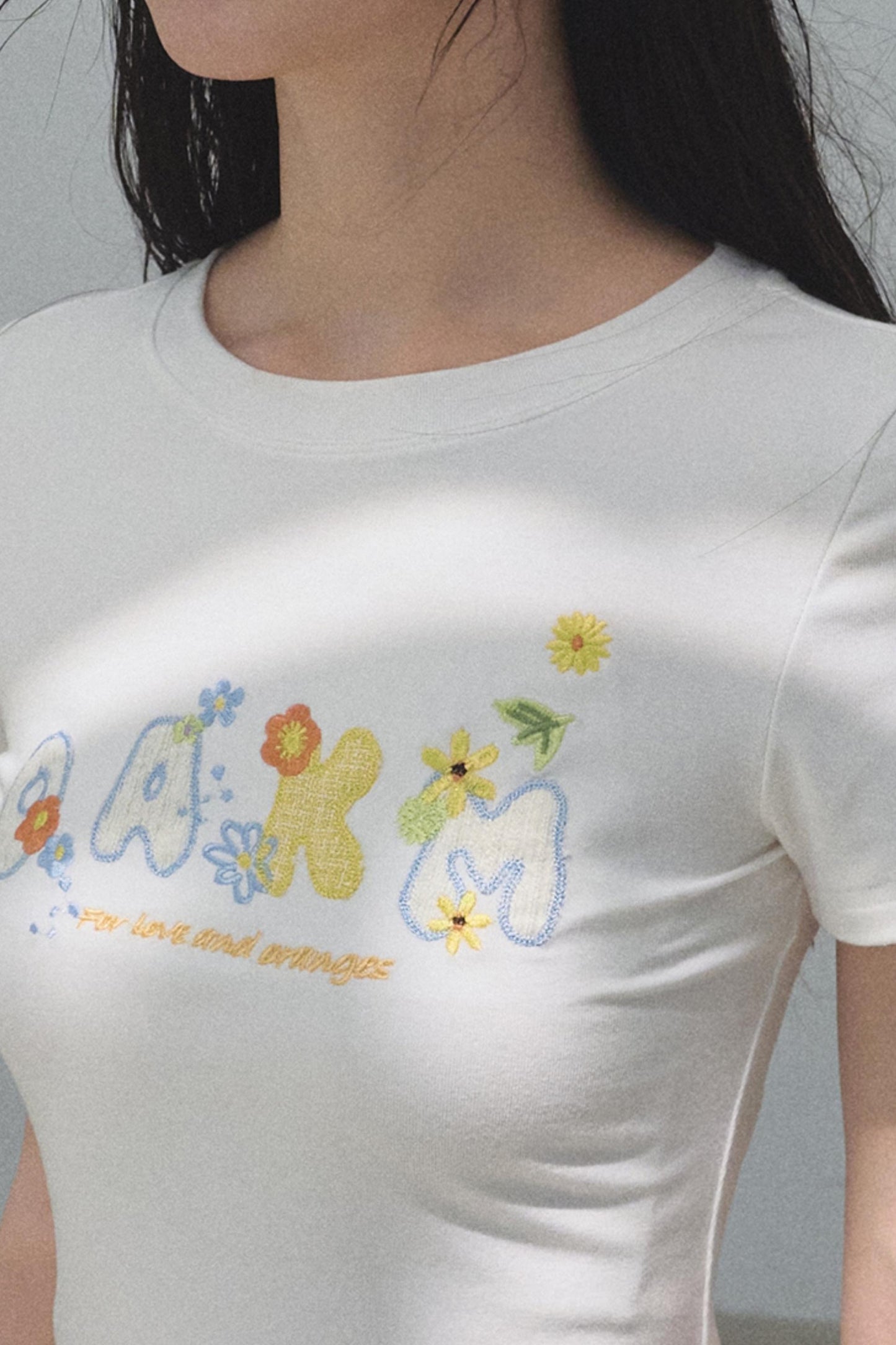 Skin-Friendly Crewneck T-Shirt