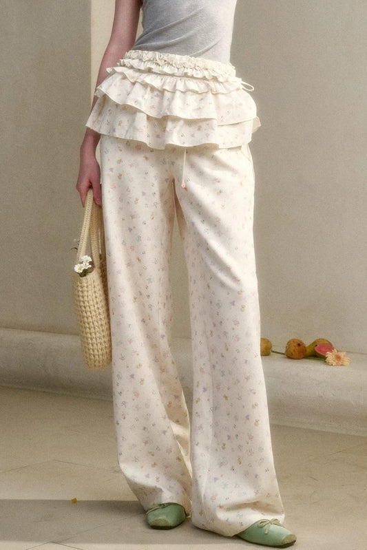 Little Rabbit Wide-Leg Pants