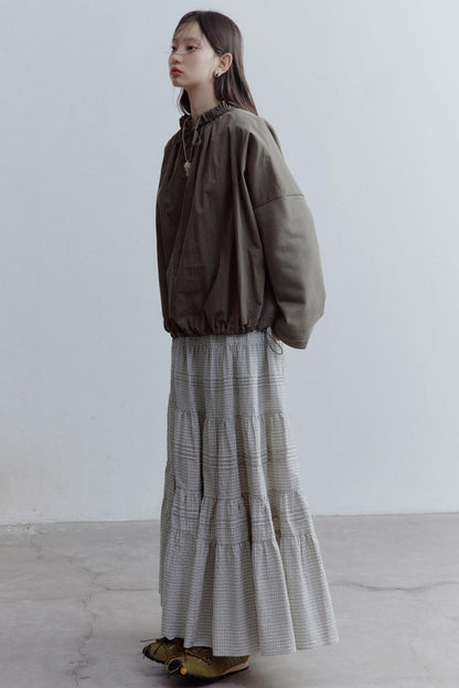 Personality Splicing Pullover Top