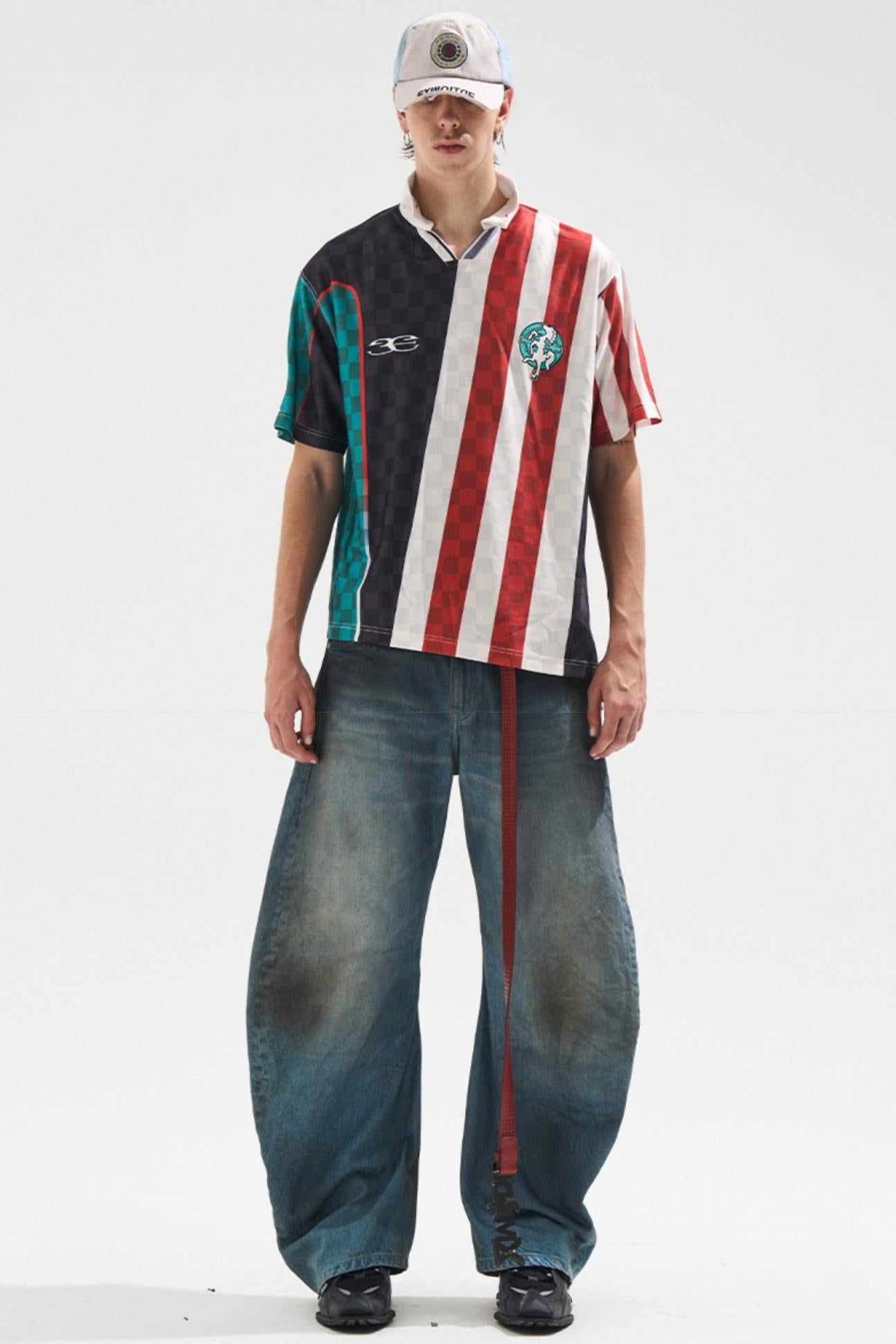 Scimitar Denim Trousers