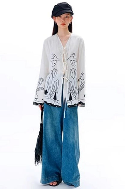 Bird Trail Long-Sleeved Shirt