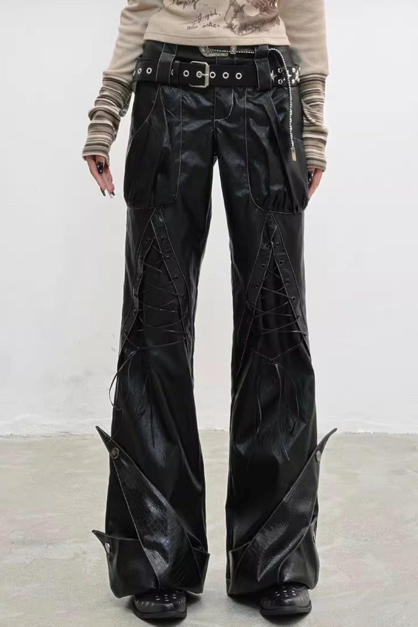 Soul Strap Leather Pants