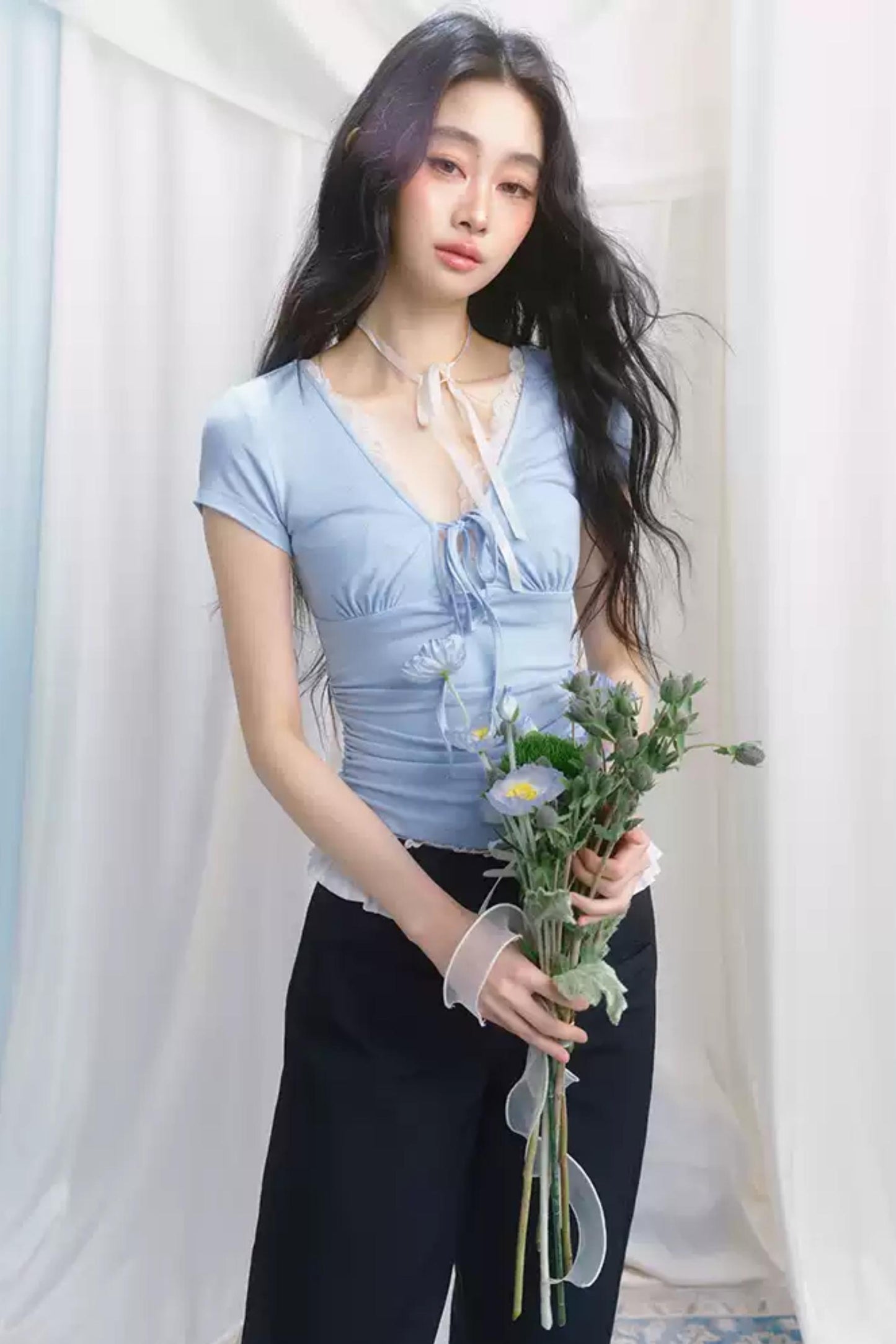 Peach Mint Desire Top