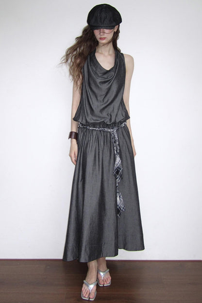 Harbor Tencel Swing Dress