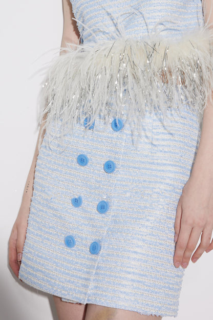 Luxe High-Waisted Mini Skirt