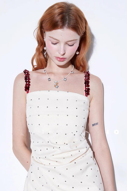 Elegant Handmade Pleats Slip Dress