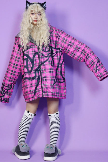 Winter Cotton Hooded Jacket