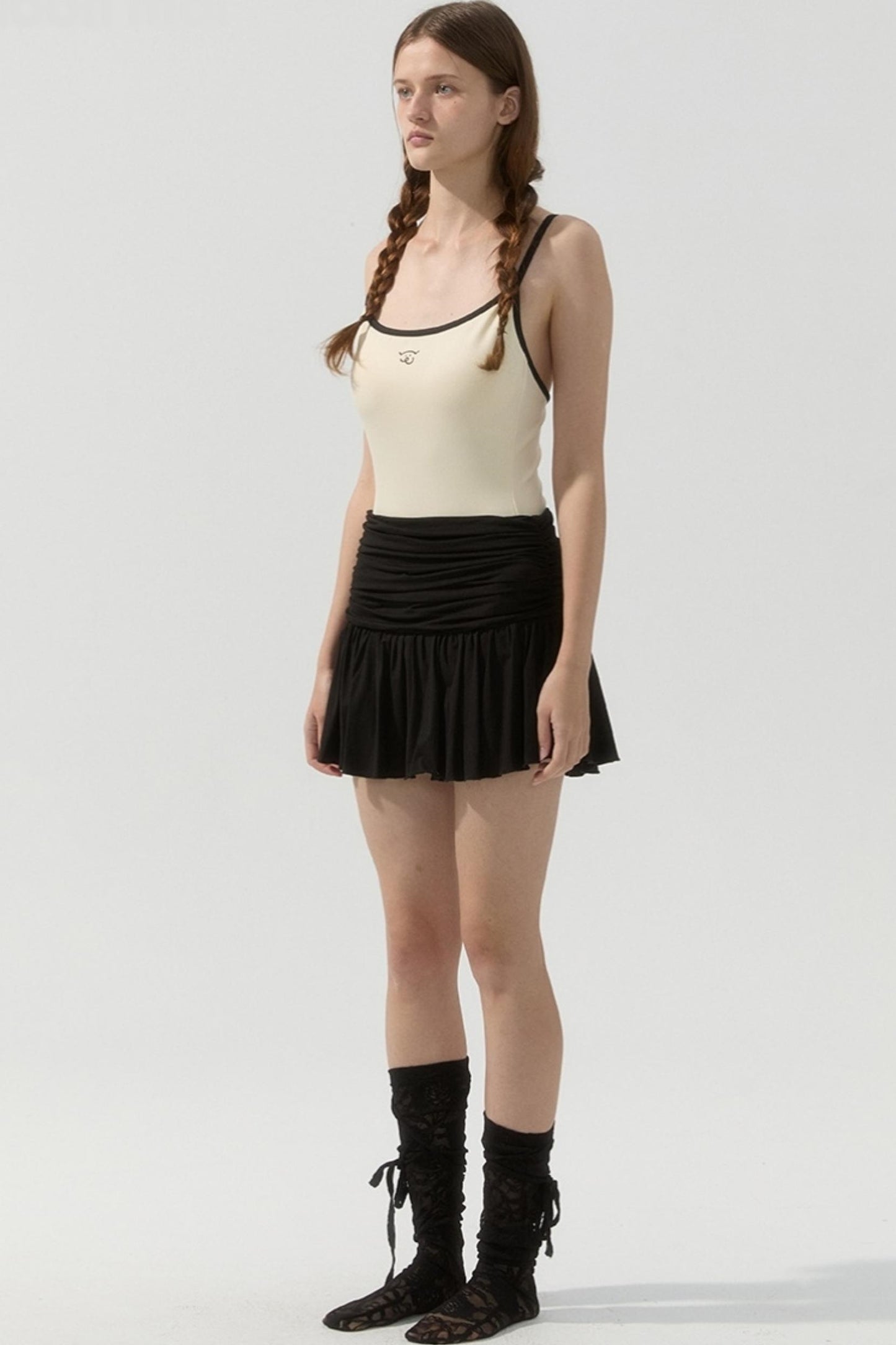 Pleated Ballet Skirt