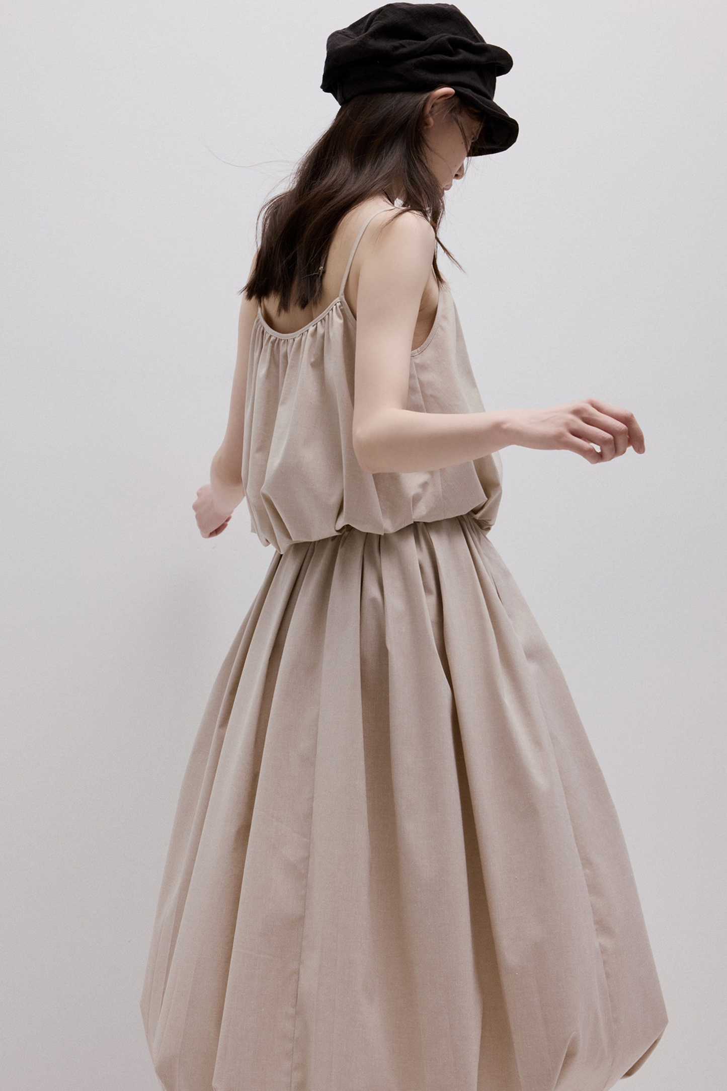 Linen Puff Volume Top