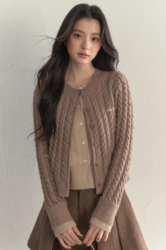 Fake Two Gentle Knit Sweaters