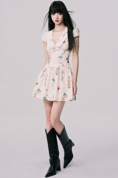Floral French Doll Dress