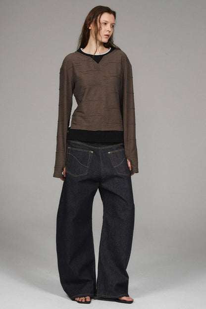 Multi-layer Skin Fit T-Shirt